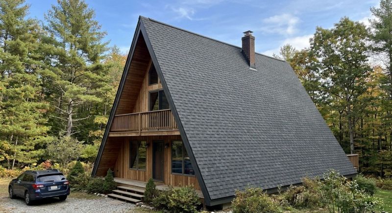 A Frame Roof Installation in Springfield, OH