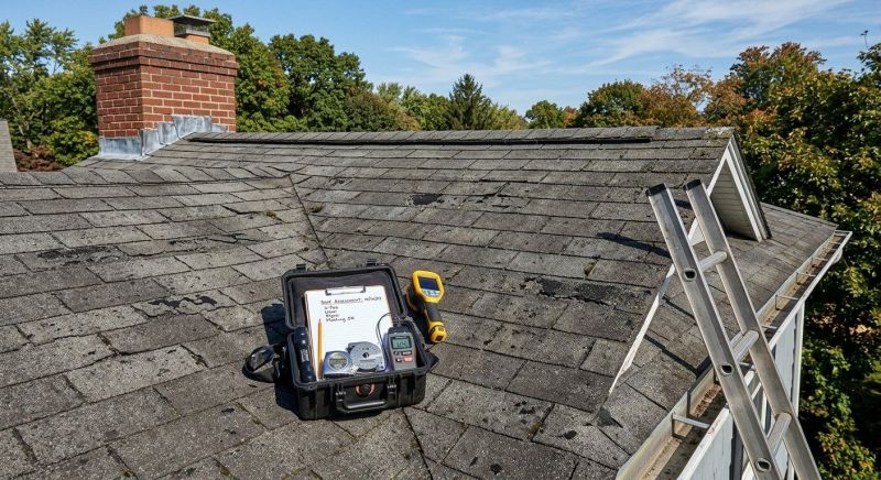 Asphalt Roof Inspection in New Carlisle, OH