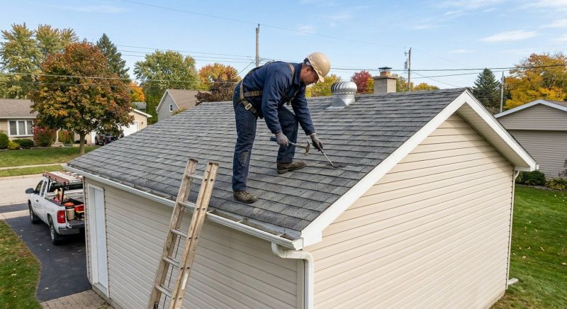 Asphalt Roof Inspection in New Carlisle, OH