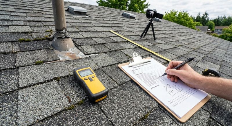 Asphalt Roof Inspection in Xenia, OH