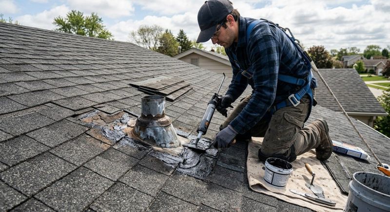 Asphalt Roof Leak Repair in Greene County, OH