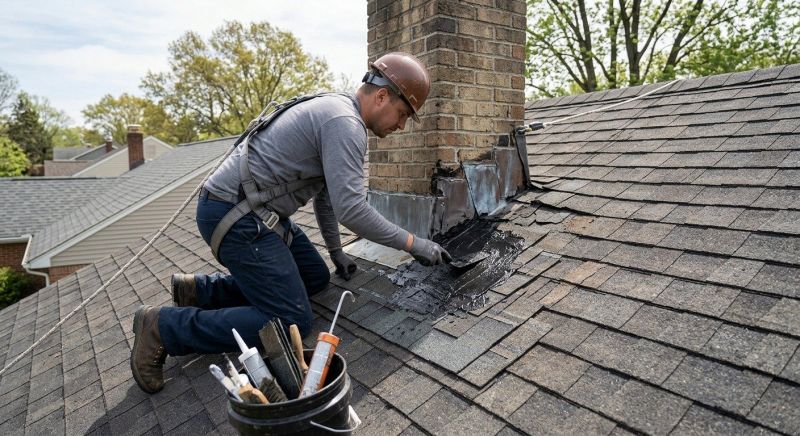 Asphalt Roof Leak Repair in South Solon, OH