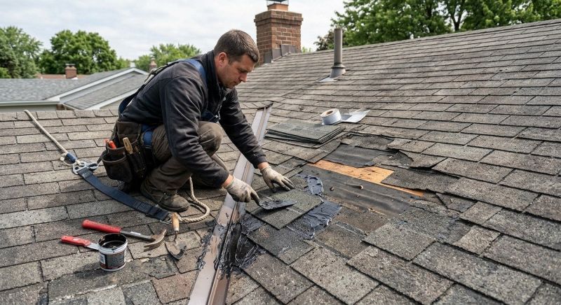 Asphalt Roof Leak Repair in Vandalia, OH
