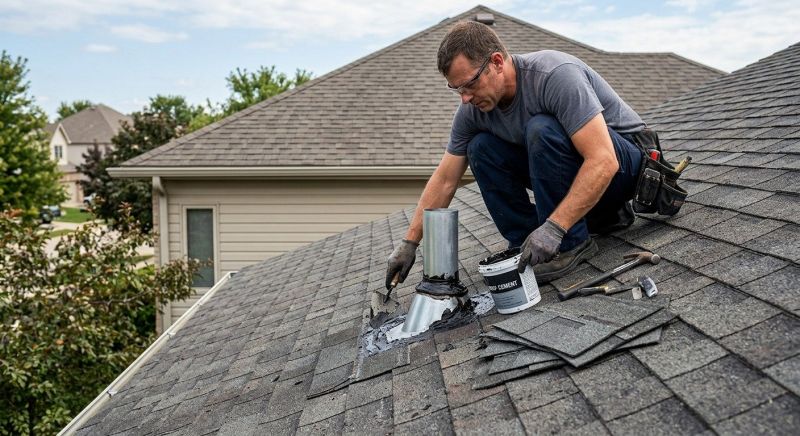 Asphalt Roof Leak Repair in West Liberty, OH