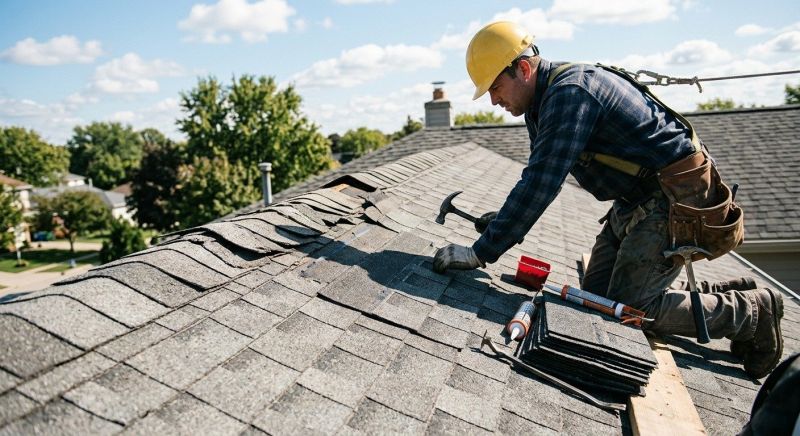 Asphalt Roof Repair in Mechanicsburg, OH