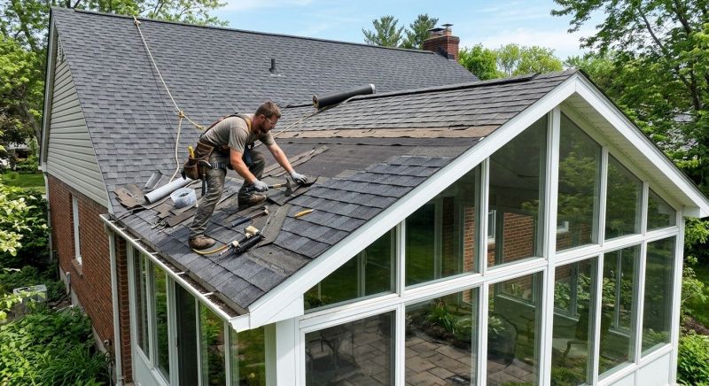 Asphalt Roof Repair in Mechanicsburg, OH