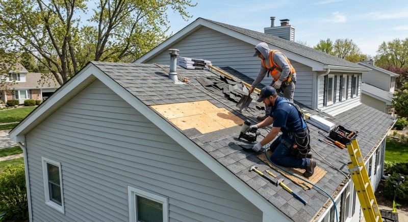 Asphalt Roof Repair in West Liberty, OH
