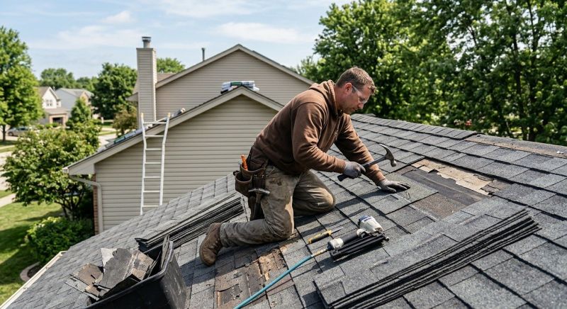 Asphalt Roof Repair in Xenia, OH