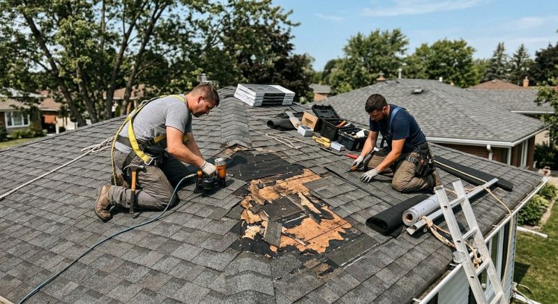 Asphalt Roof Repair in Yellow Springs, OH