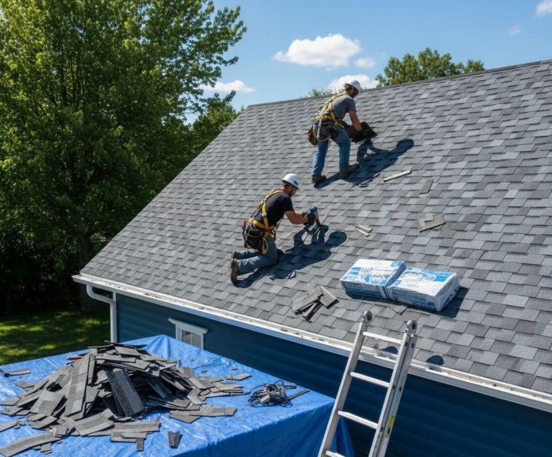 Asphalt Roof Replacement in Miami County, OH