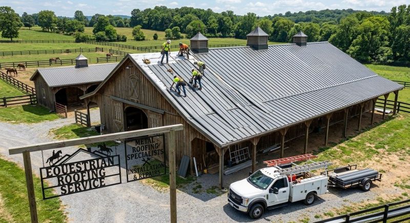 Barn Roof Installation in Springfield, OH