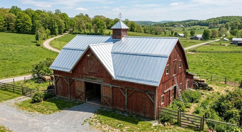 Barn Roof Replacement in Clark County, OH