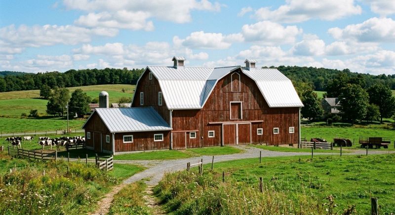 Barn Roof Replacement in Medway, OH