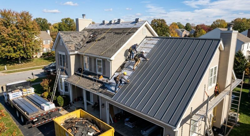 Barn Roof Replacement in Troy, OH