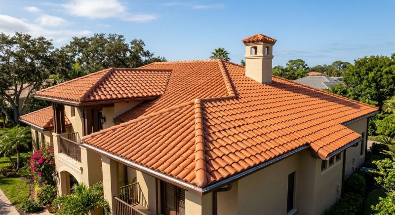 Barrel Tile Roof Installation in Springfield, OH