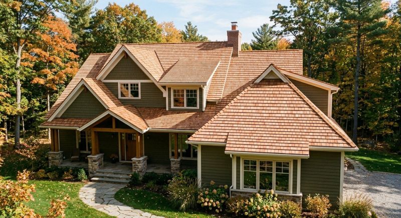 Cedar Roof Installation in Madison County, OH