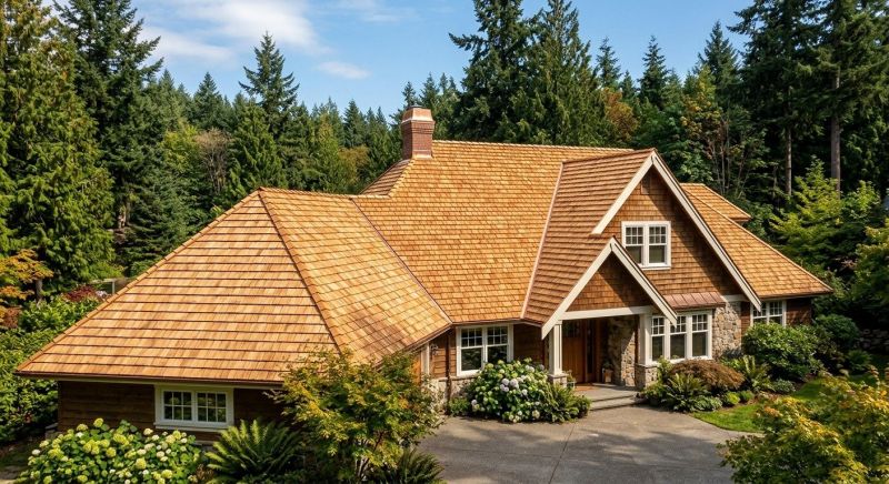 Cedar Roof Installation in Medway, OH