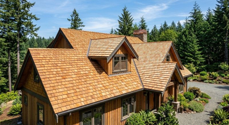 Cedar Roof Installation in Yellow Springs, OH