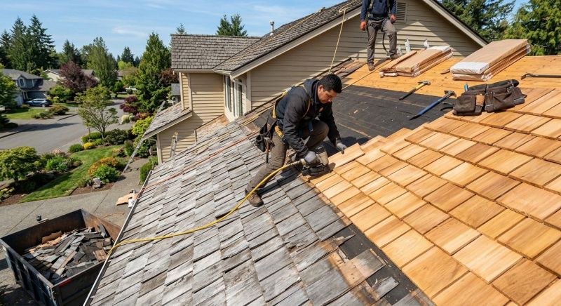 Cedar Roof Replacement in Jamestown, OH
