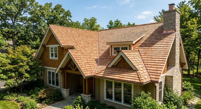 Cedar Shake Roof Construction in Xenia, OH