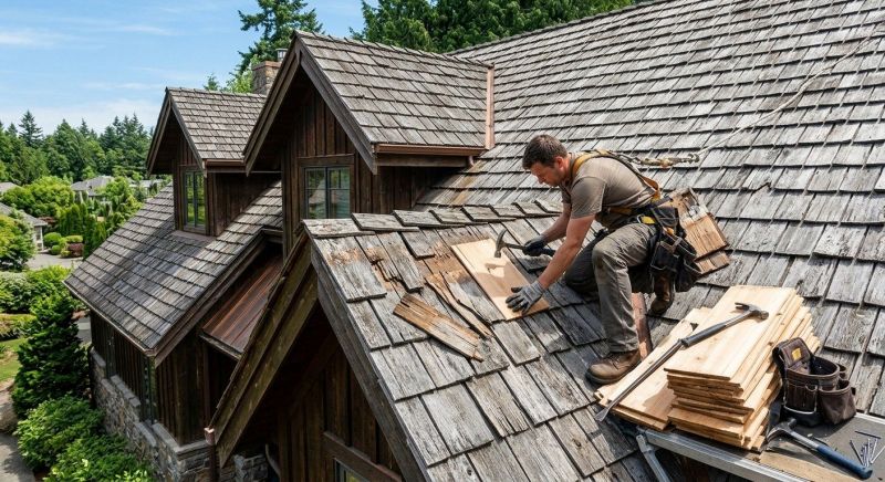 Cedar Shingles Repair in New Carlisle, OH