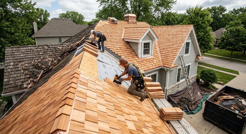 Cedar Shingles Replacement in London, OH