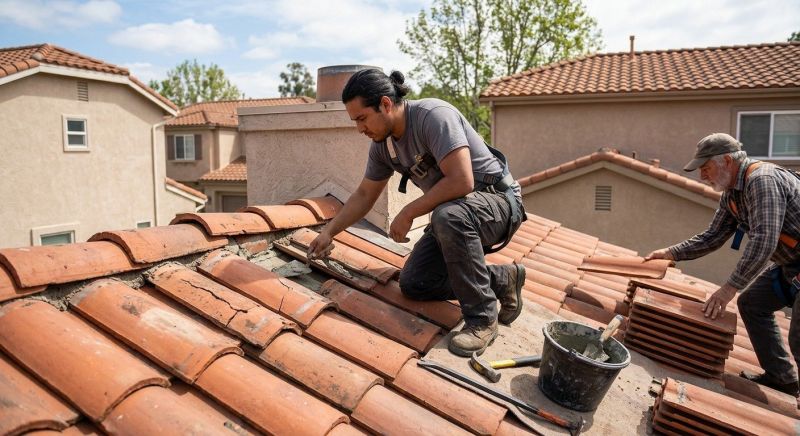 Clay Roof Leak Repair in Springfield, OH