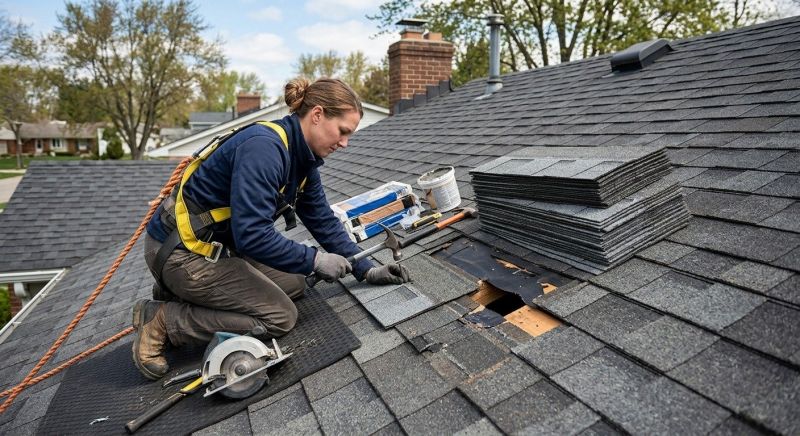 Collapsing Roof Repair in Springfield, OH