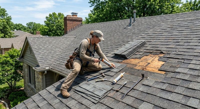 Collapsing Roof Repair in Springfield, OH