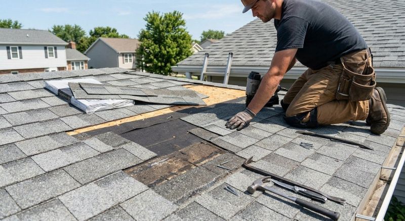 Composite Roof Repair in Springfield, OH