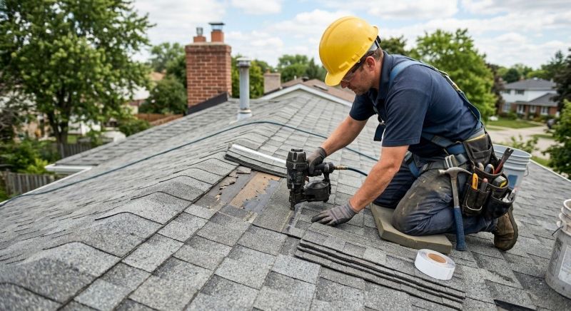 Composite Shingle Repair in Springfield, OH