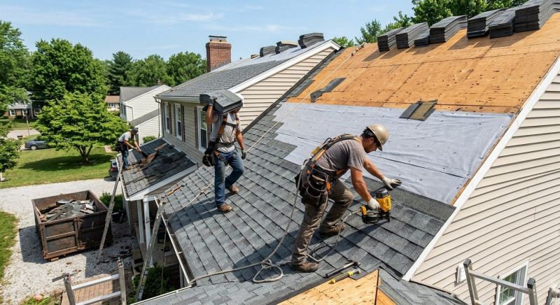 Composite Shingle Replacement in Springfield, OH