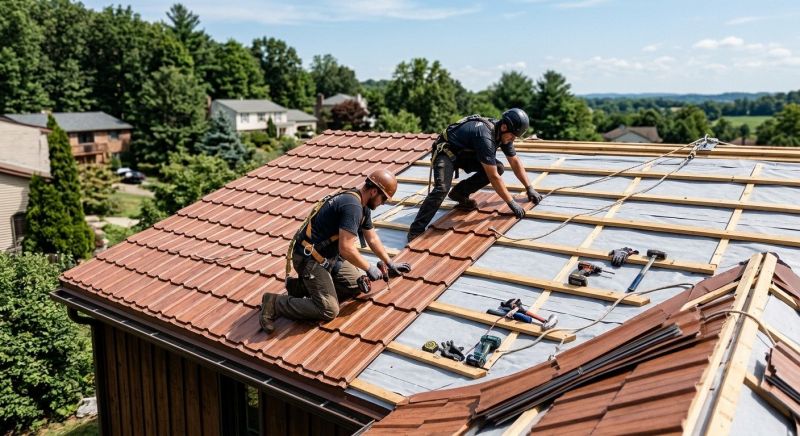 Copper Roof Installation in Springfield, OH