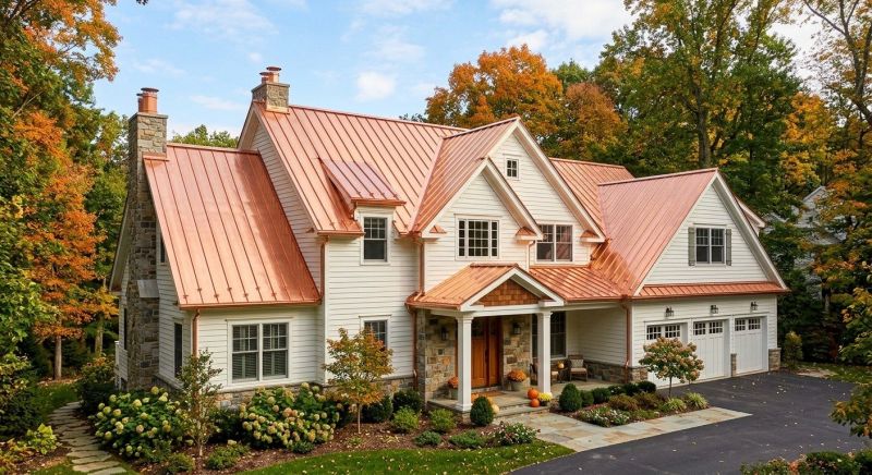 Copper Roof Replacement in Springfield, OH