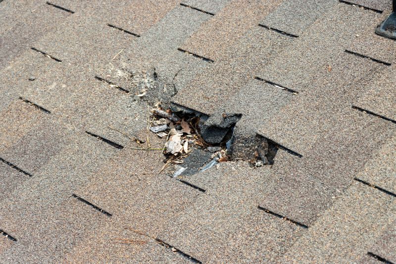 Damaged Roof Replacement in Fairborn, OH
