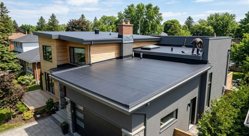 Epdm Roof Installation in Fairborn, OH