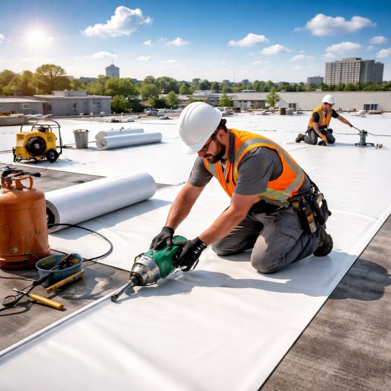 Epdm Roof Installation in Greene County, OH