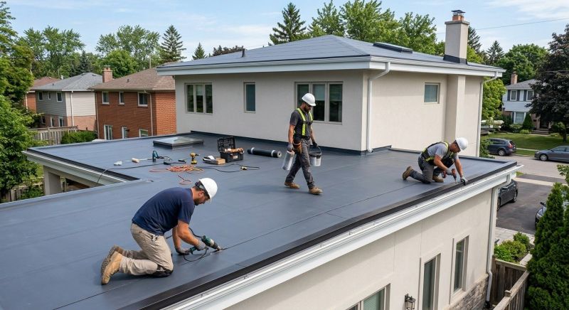 Epdm Roof Installation in Springfield, OH