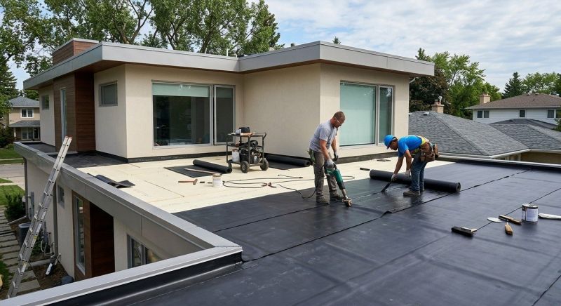 Flat Roof Installation in Clark County, OH