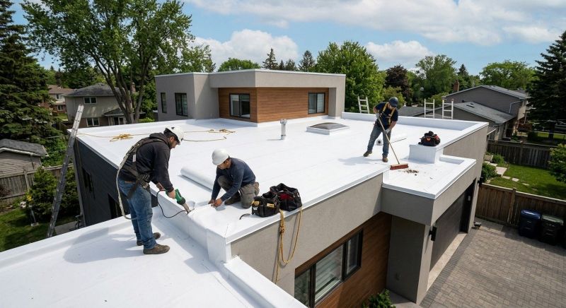 Flat Roof Installation in New Carlisle, OH