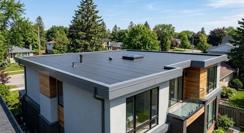 Flat Roof Installation in South Vienna, OH