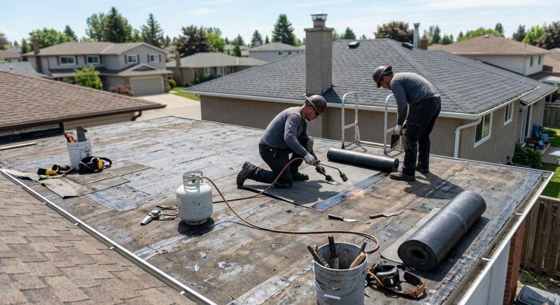 Flat Roof Repair in Clark County, OH