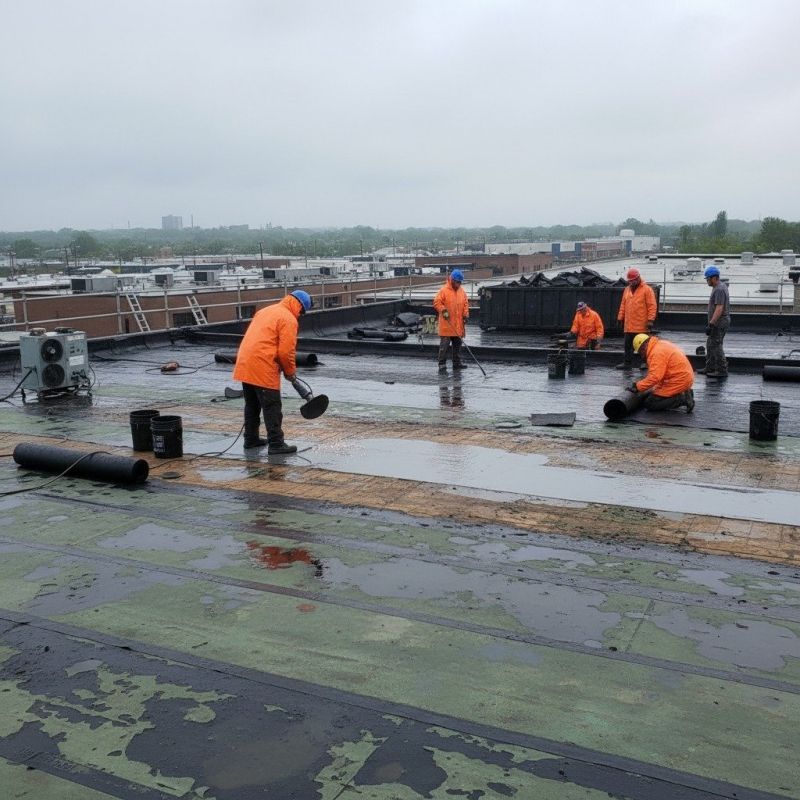 Flat Roof Repair in Medway, OH