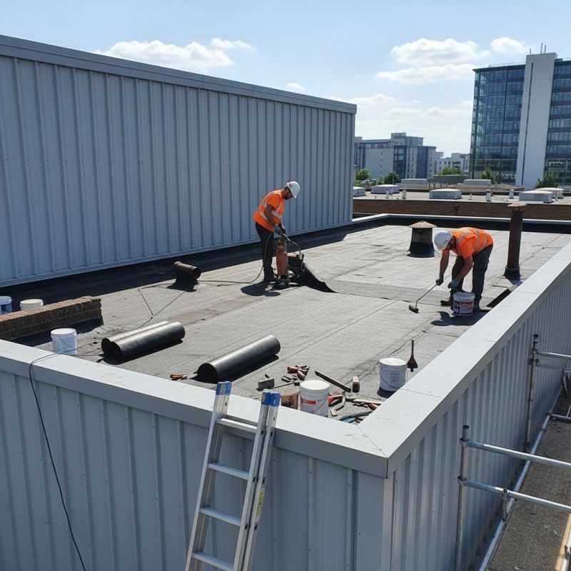 Flat Roof Repair in Xenia, OH