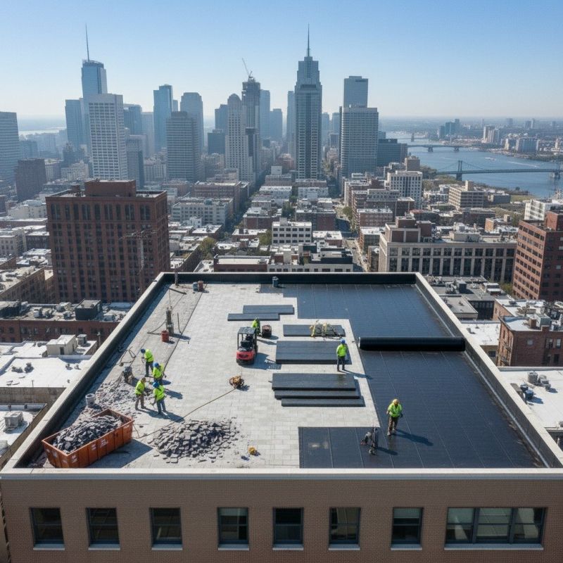 Flat Roof Replacement in Urbana, OH