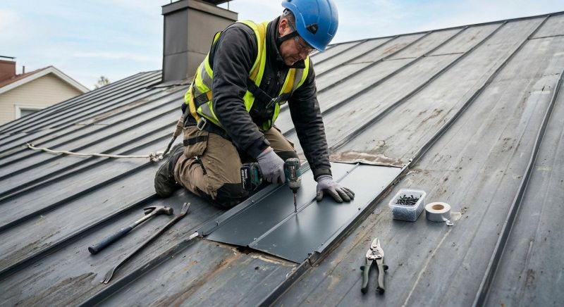 Galvanized Roof Repair in Springfield, OH