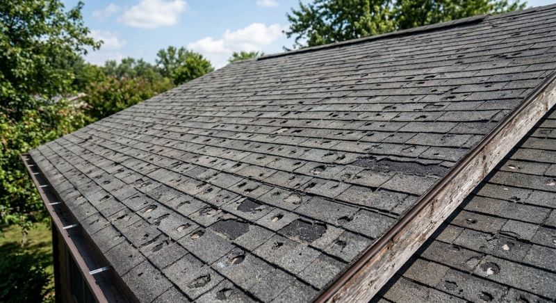 Hail Damage Roof Repair in Jamestown, OH