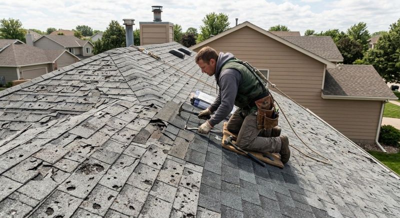 Hail Damage Roof Repair in Vandalia, OH