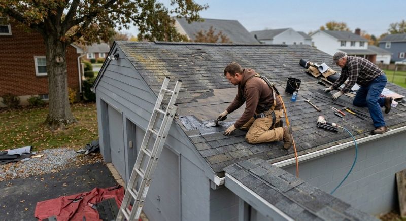 House Roof Repair in Jamestown, OH