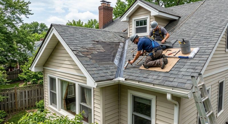House Roof Repair in South Solon, OH